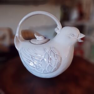 Bird Teapot WaterPot Microwave Heatable World Market Ceramic Plants Syrup Wine